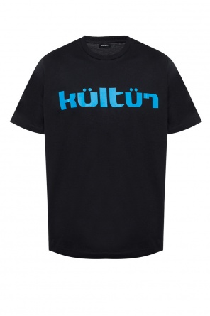 T-shirt with a print and inscription, zdjęcie 1 T-shirt with a print and inscription od Diesel